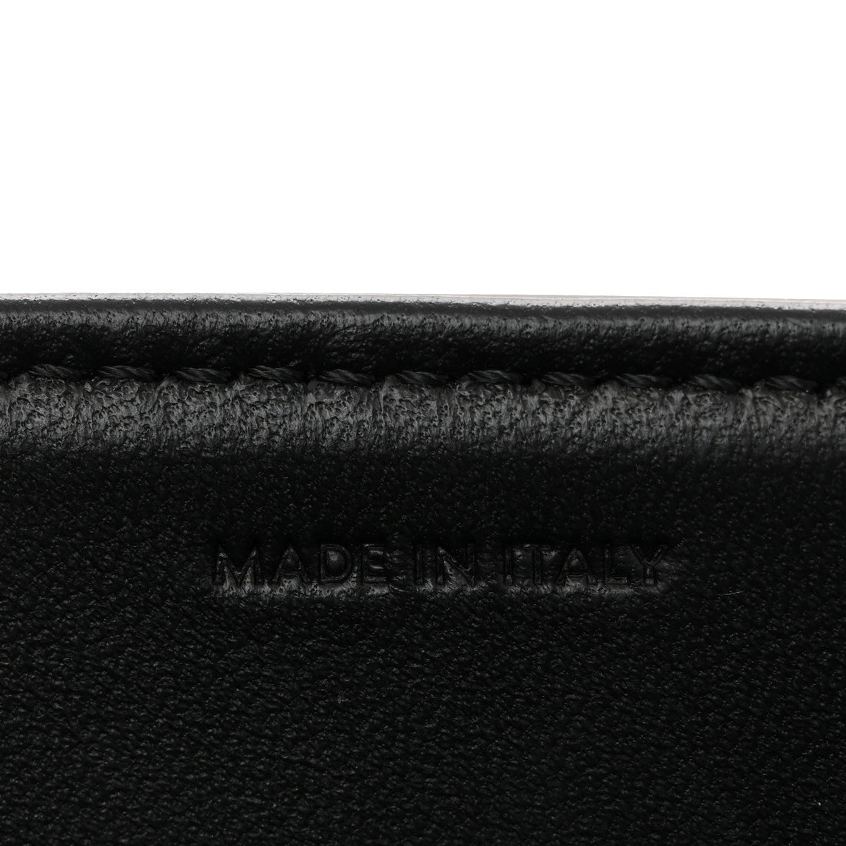 Shiny Calfskin Medium Triomphe Black