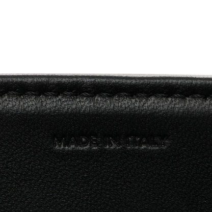 Shiny Calfskin Medium Triomphe Black