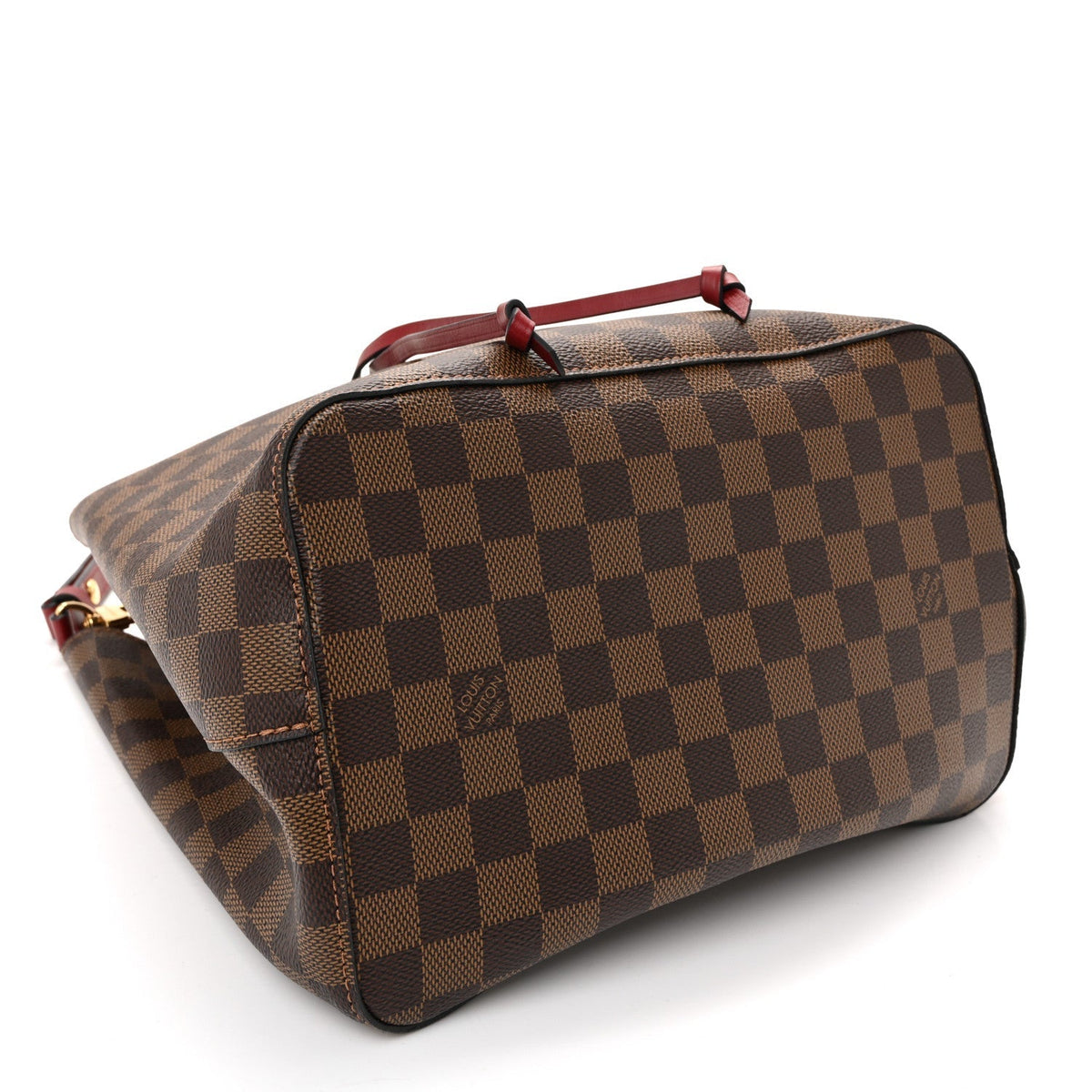 Damier Ebene Neonoe MM Cherry Berry
