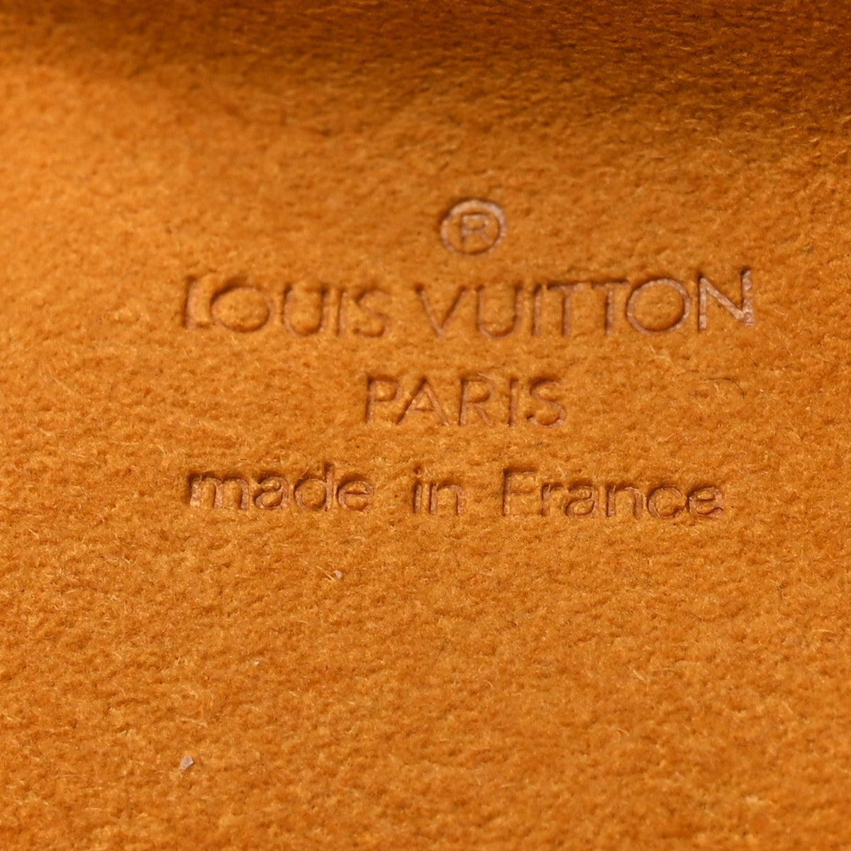 Monogram Denim Pochette Plat Clutch Blue