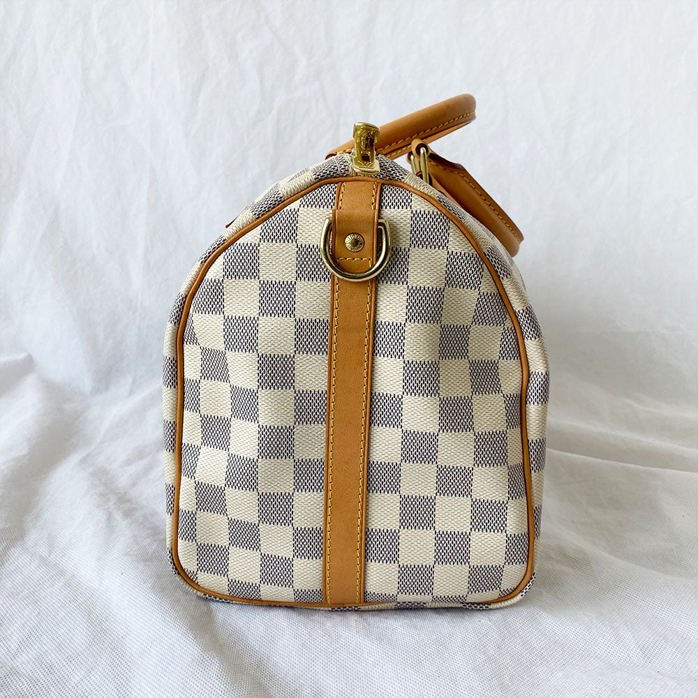 Louis Vuitton Speedy Bandoulière 30 Azur handbag