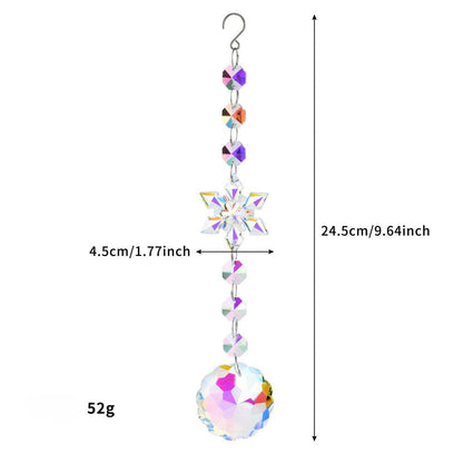 Snowflakes Crystal Holiday Home Hangings