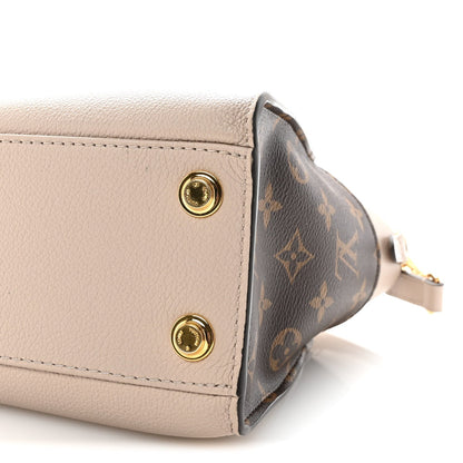 Calfskin Monogram On My Side PM Greige