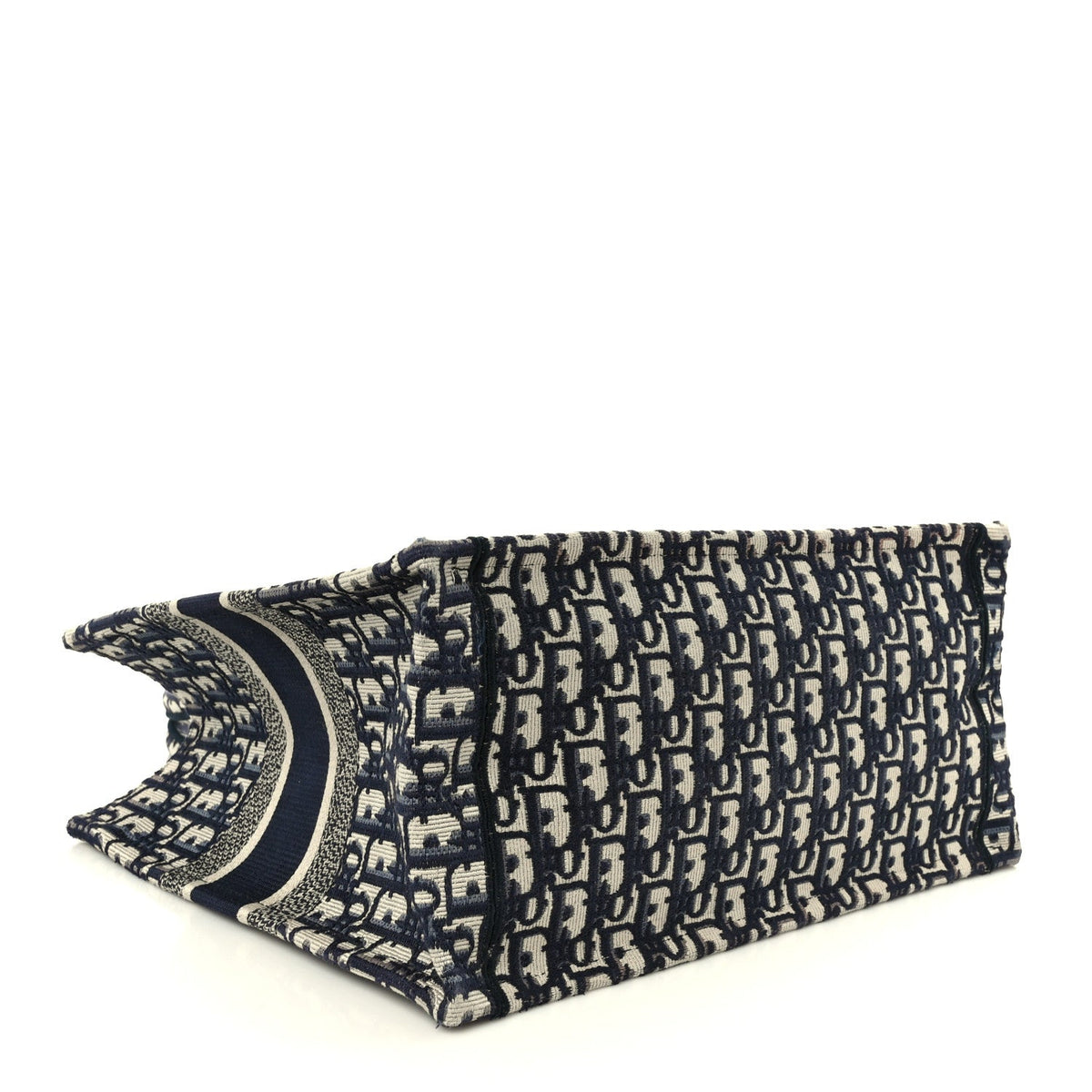 Oblique Medium Book Tote Blue Multicolor