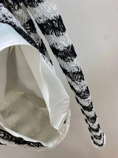 DIOR 25S MARINIERE RUFFLED SWEATER STYLE 174