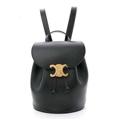 Triomphe Calfskin Bonnie Backpack Black