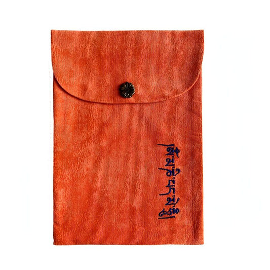 Small Brocade Bag With The Six-Character Mantra Small Storage Bag
