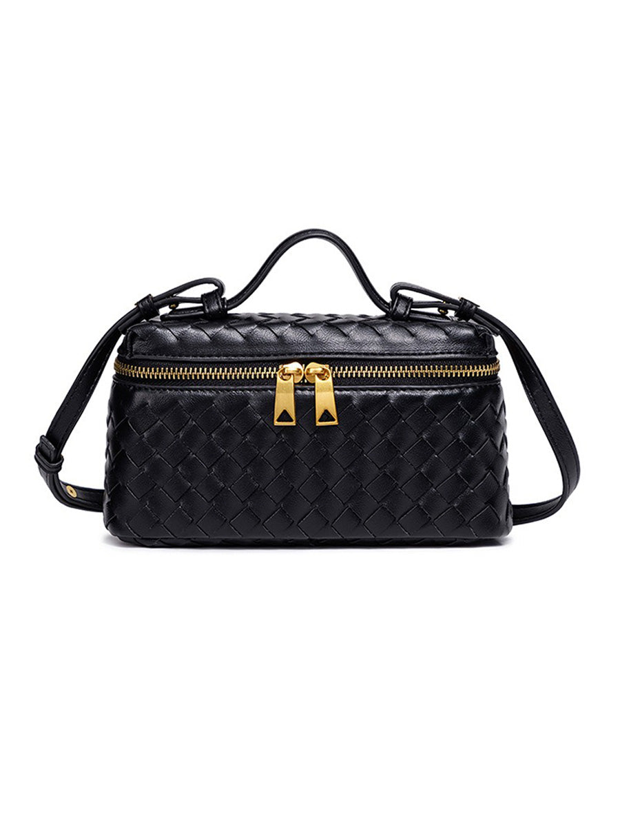 Cecelia Hand-Woven Box Bag