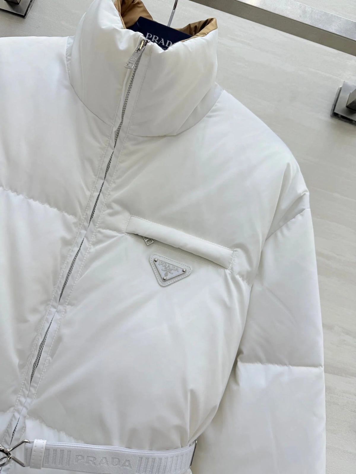PRADA 25S LONG DOWN PUFFER JACKET 467