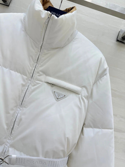 PRADA 25S LONG DOWN PUFFER JACKET 467