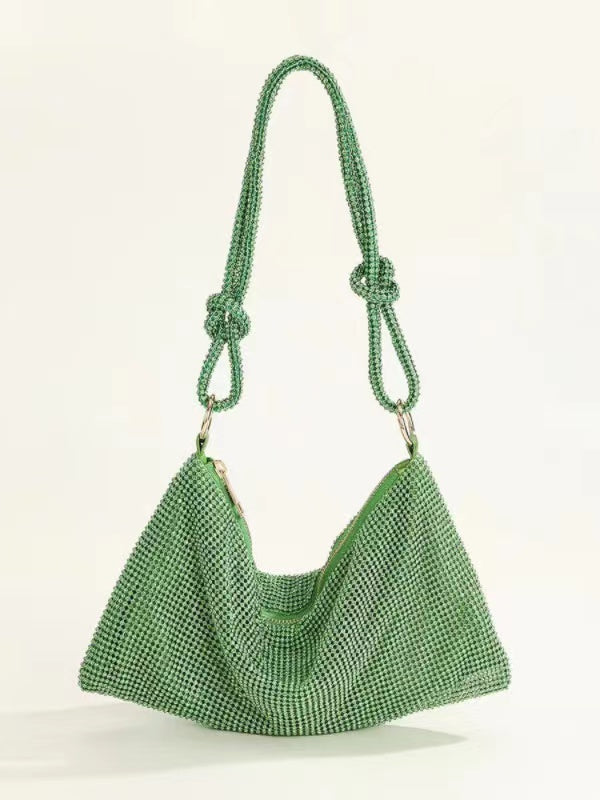 Light Luxury Banquet Underarm Bag Diamond Handbag