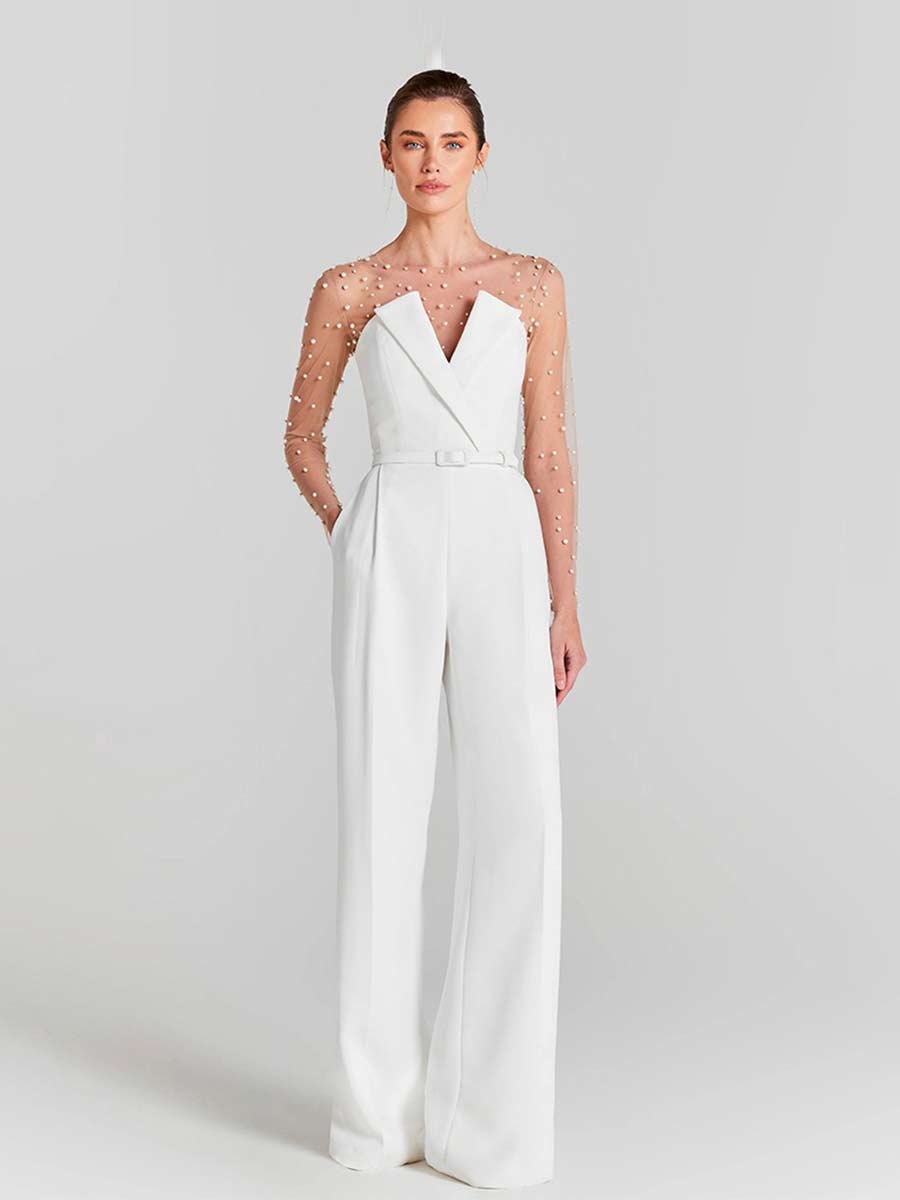 Aviana Bubble Bead Two Piece Jumpsuit