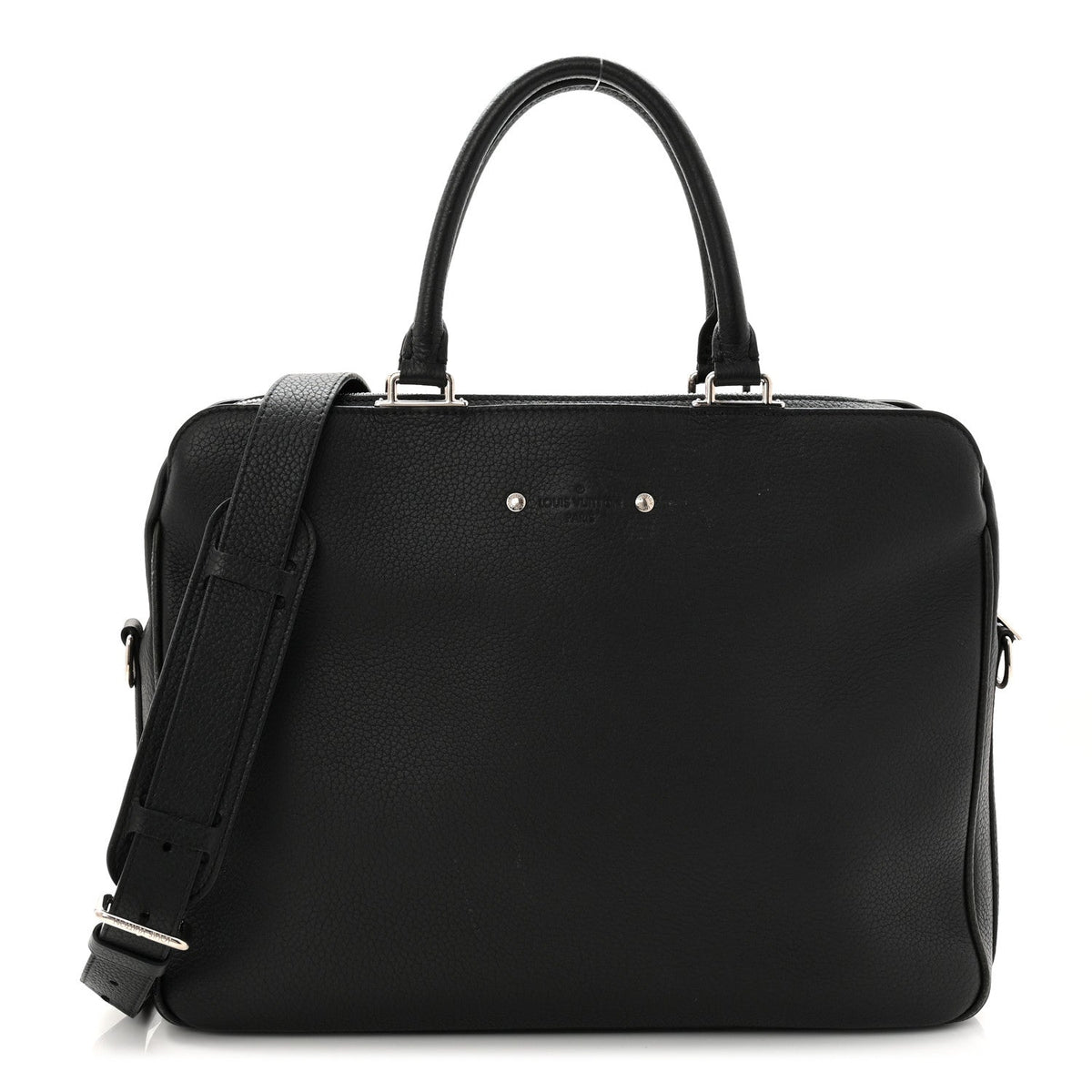 Taurillon Armand Briefcase Black