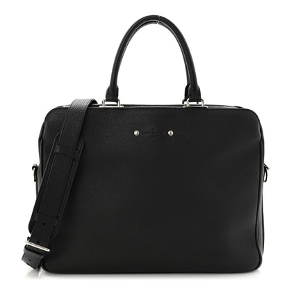 Taurillon Armand Briefcase Black