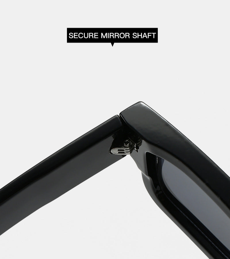 Retro Square Frame Versatile Sunglasses