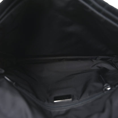 Re-Nylon Padded Large Traveller Black