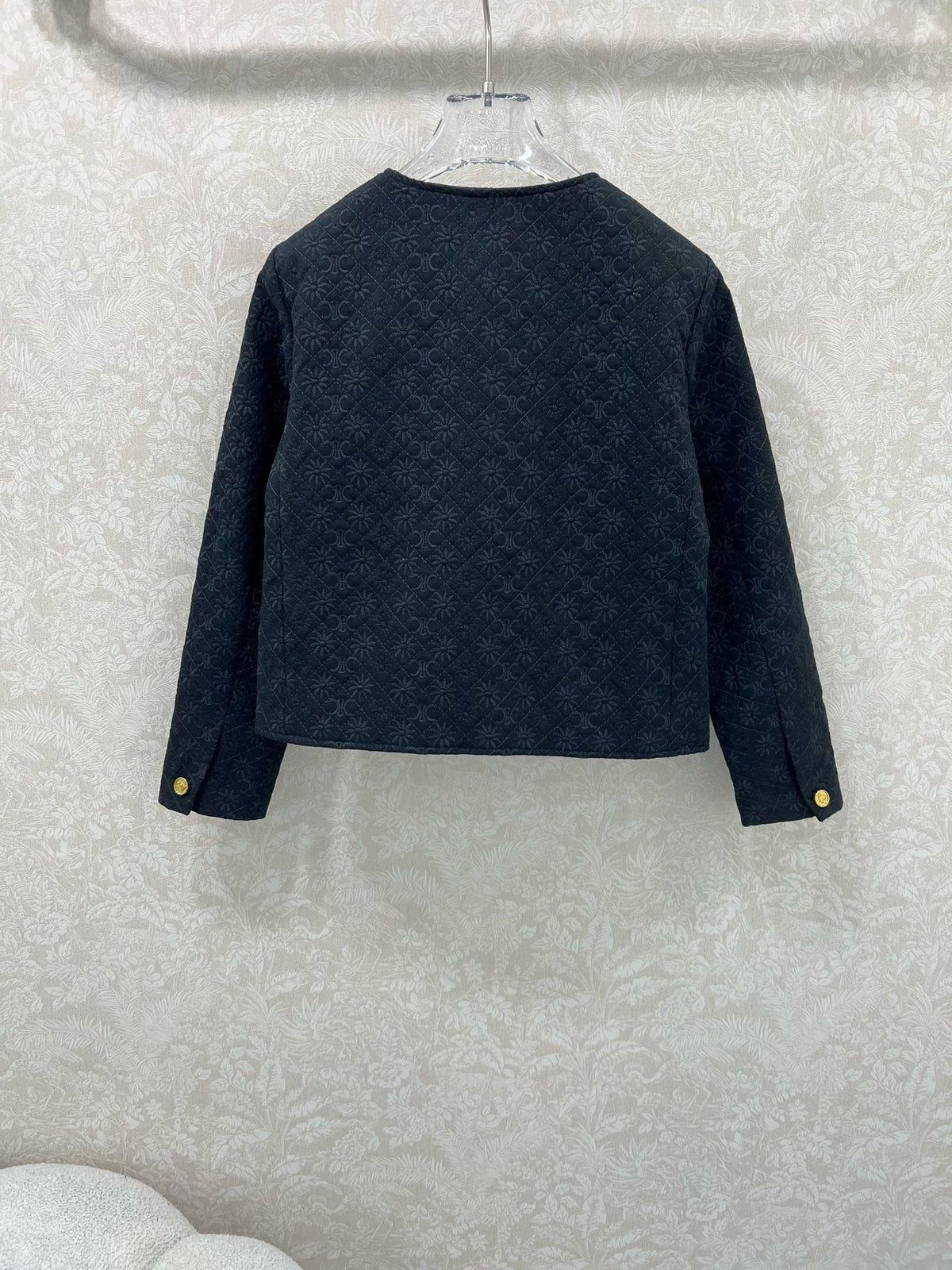 Celine 25 Jacquard Cotton Twill Jacket 292272
