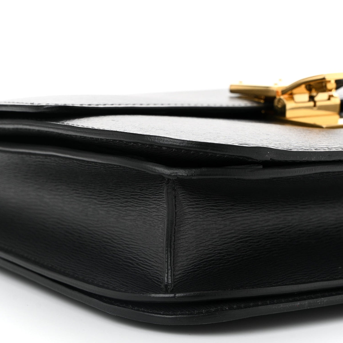 Liege Calfskin Medium Classic Box Flap Bag Anthracite