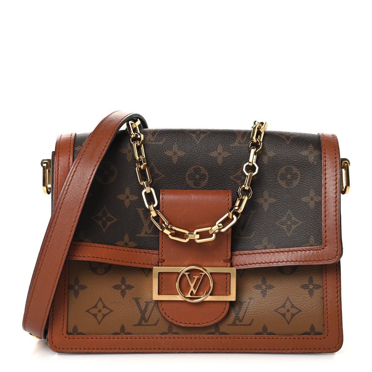 Reverse Monogram Dauphine MM