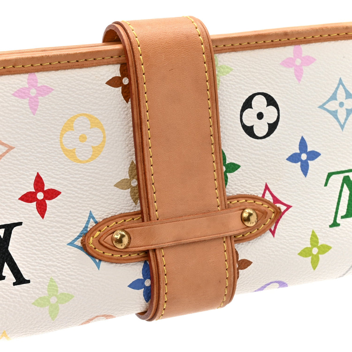 Monogram Multicolor Shirley White