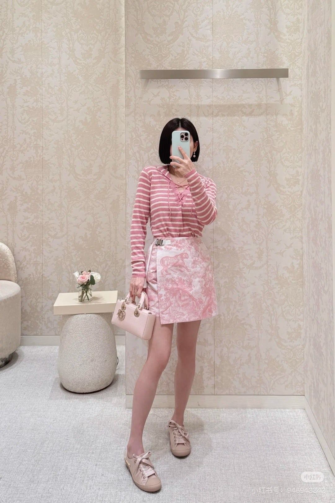 CD 25 Striped Long Sleeve Shirt Cotton