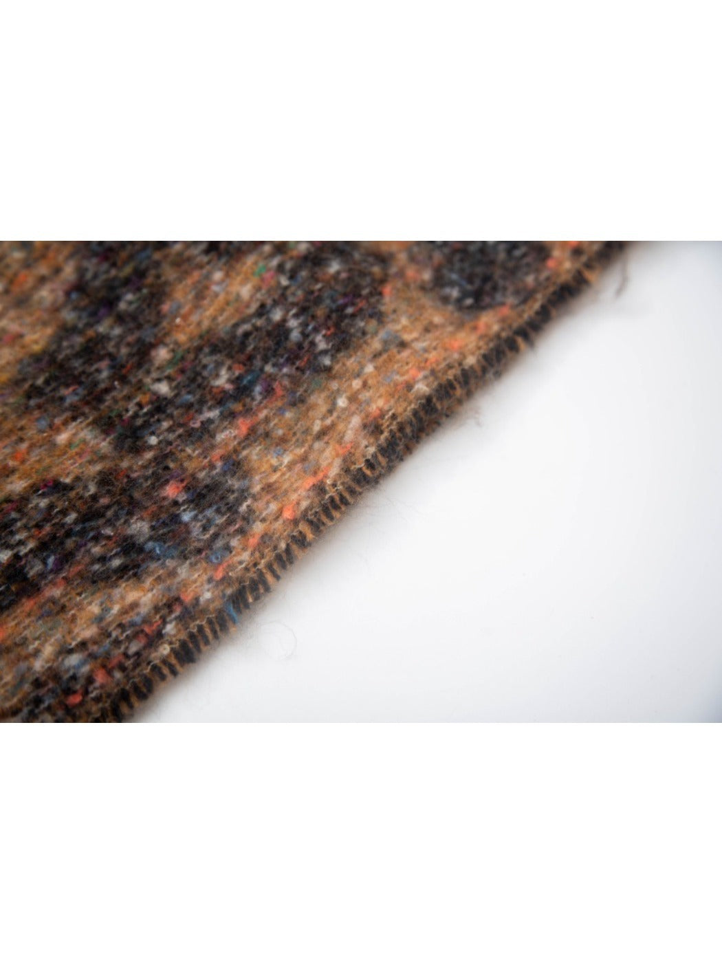 Scarvii - Jacquard Leopard Printed Scarf with Short Tassels