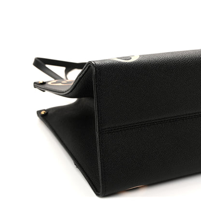 Empreinte Monogram Giant Onthego MM Black Beige