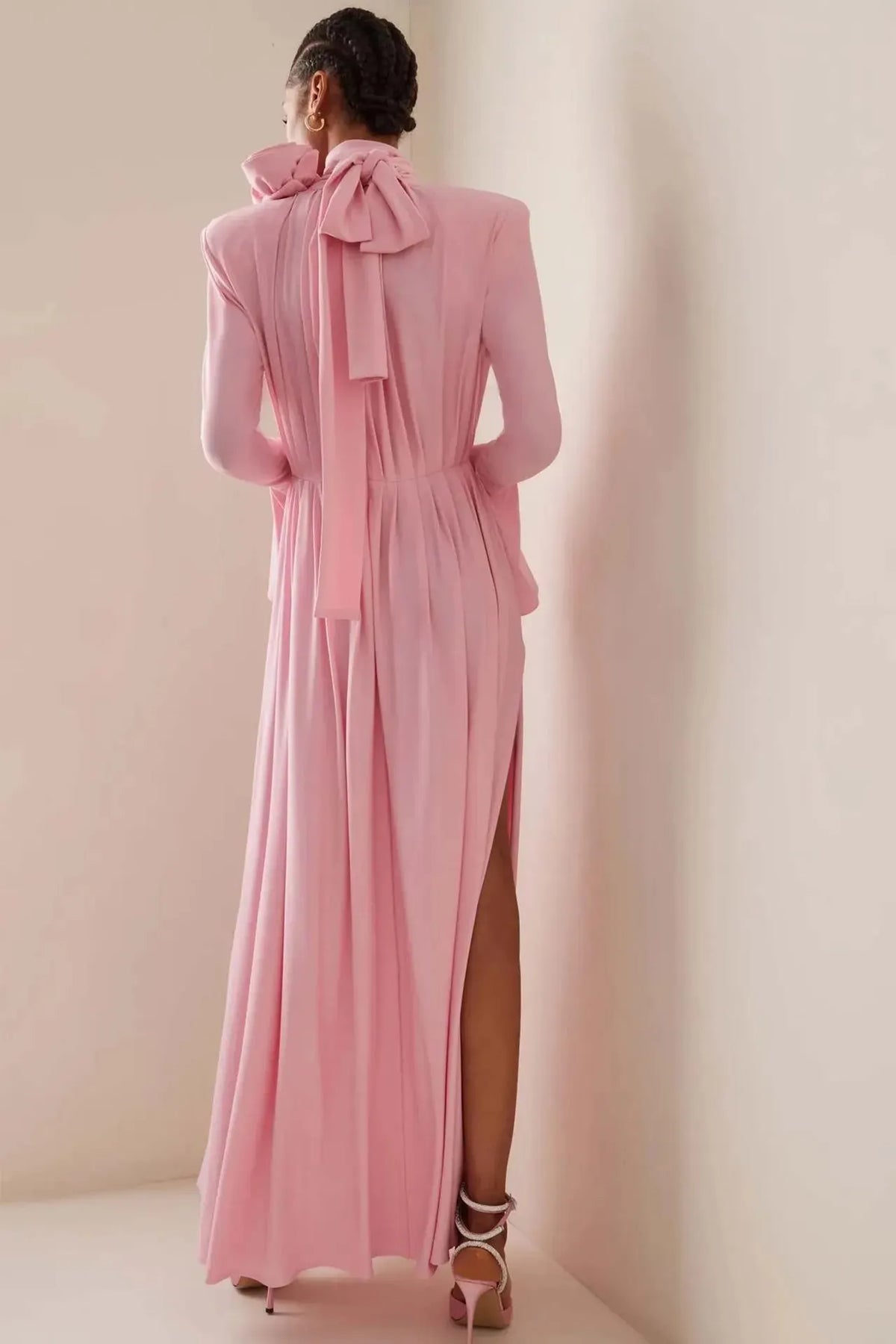 Milana Flower Trim Maxi Dress