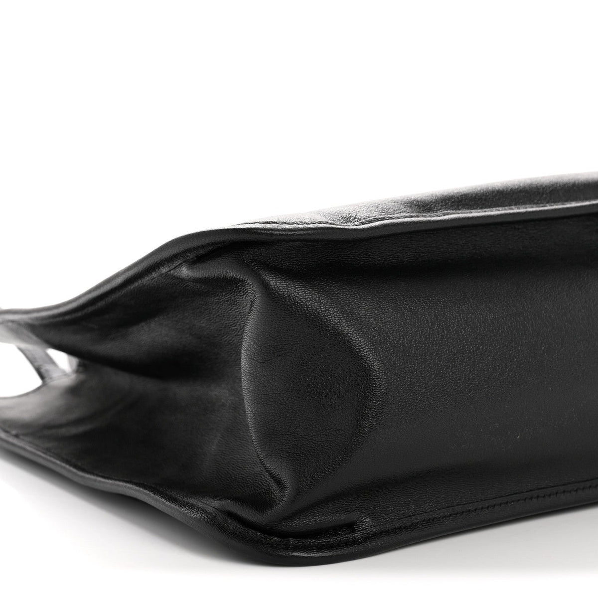 New Sakai Calfskin Lux Horsebit 1955 Tote Bag Black