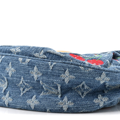 LV X TM Monogram Denim Cerises Sunset