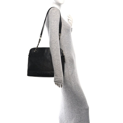 Caviar Shoulder Bag Black