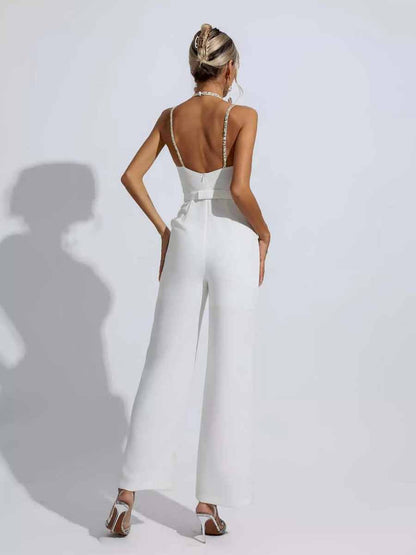 Cecilia Sequin Embellished Jumpsuit