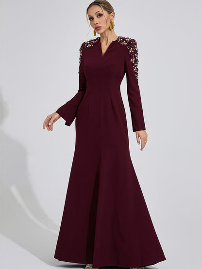 Rhiannon Pearl Maxi Dress