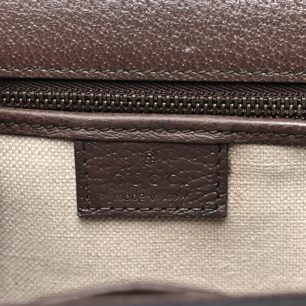 Monogram Jumbo GG Textured Dollar Calfskin Web Small Bamboo 1947 Top Handle Bag Camel Ebony New Acero