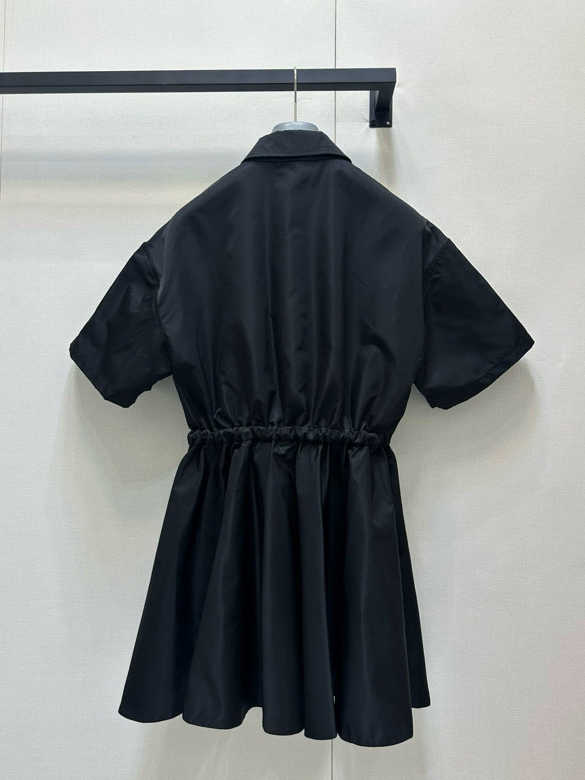 Prada Short-Sleeved Re-Nylon Dress