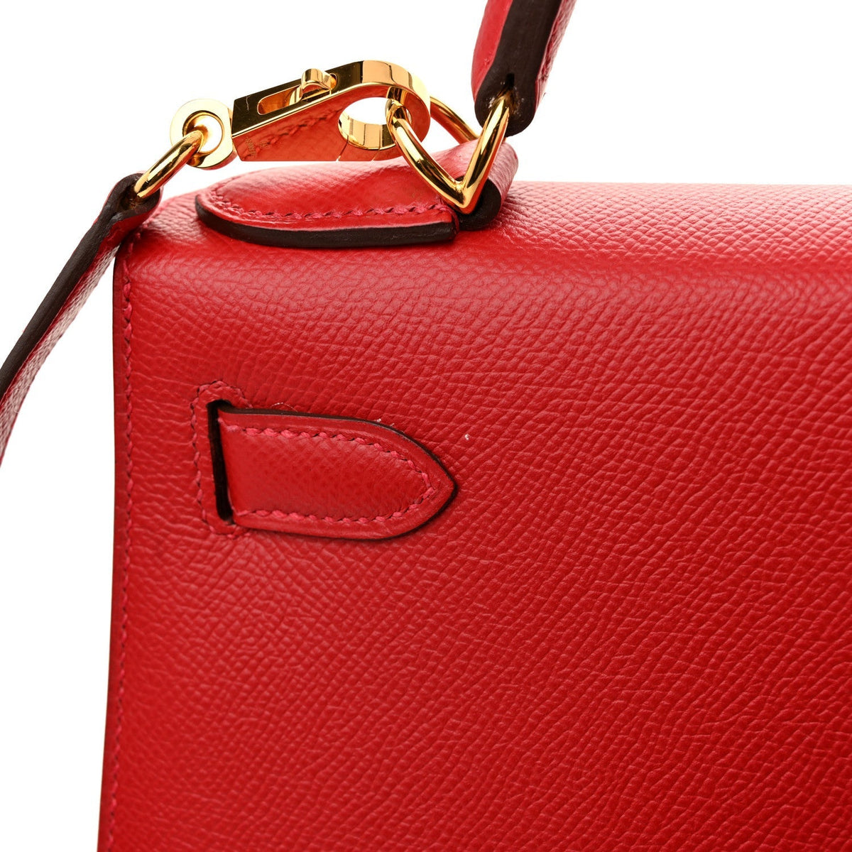 Epsom Kelly Sellier 28 Rouge Casaque