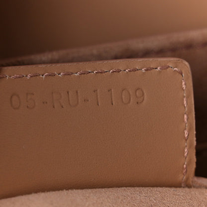 Ultra Matte Calfskin Saddle Bag Blush