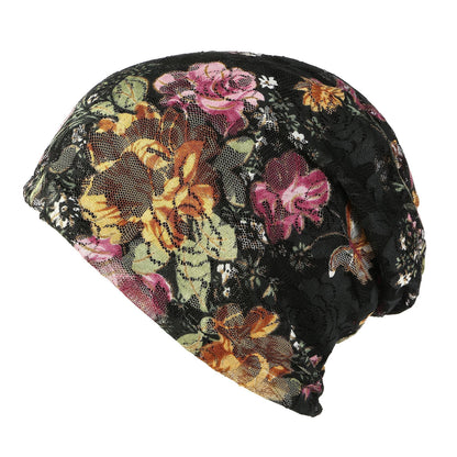 Boho Lace Floral Double-Layer Casual Outdoor Hat
