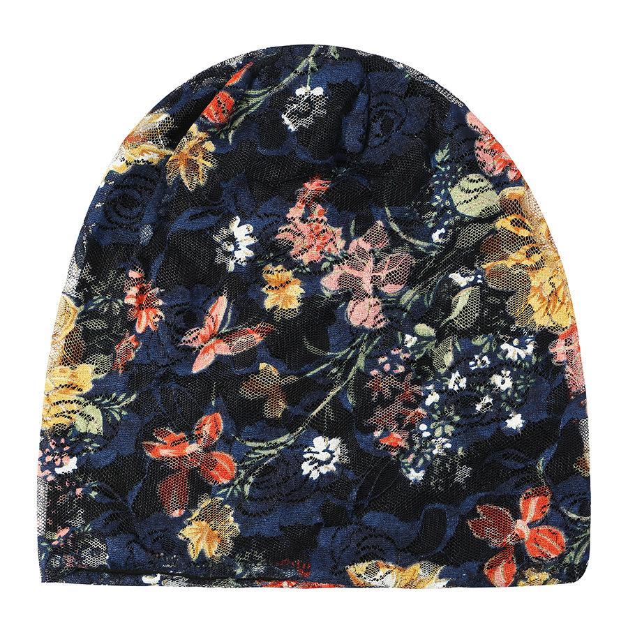 Boho Lace Floral Double-Layer Casual Outdoor Hat