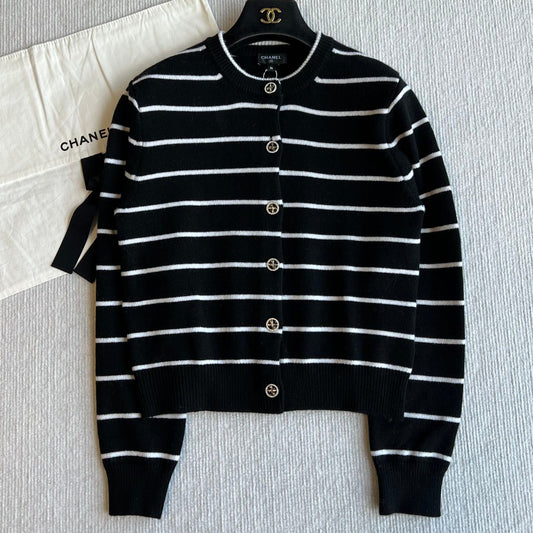 CC 25 Cardigan Black Cashmere 227225