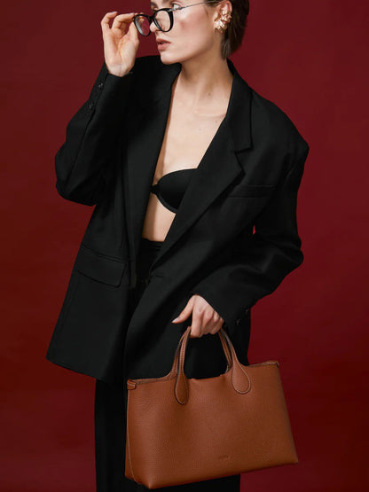 Estella Tote M Bag in Leather
