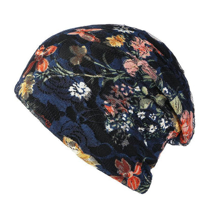 Boho Lace Floral Double-Layer Casual Outdoor Hat