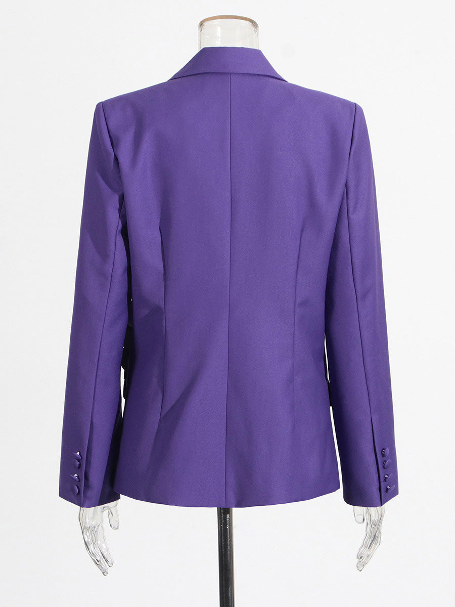 Salma 3D Embellished Blazer