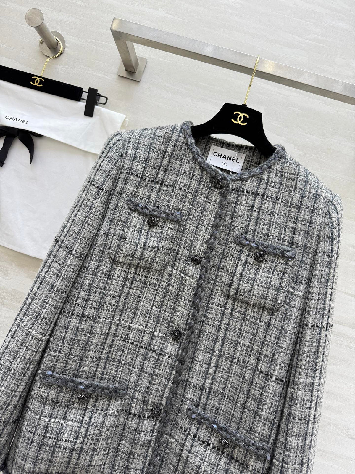 CC 26s Jacket Grey Tweed 343357