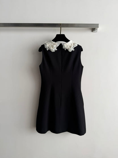 CC 26SS Sleeveless Dress Black Polyester 352966