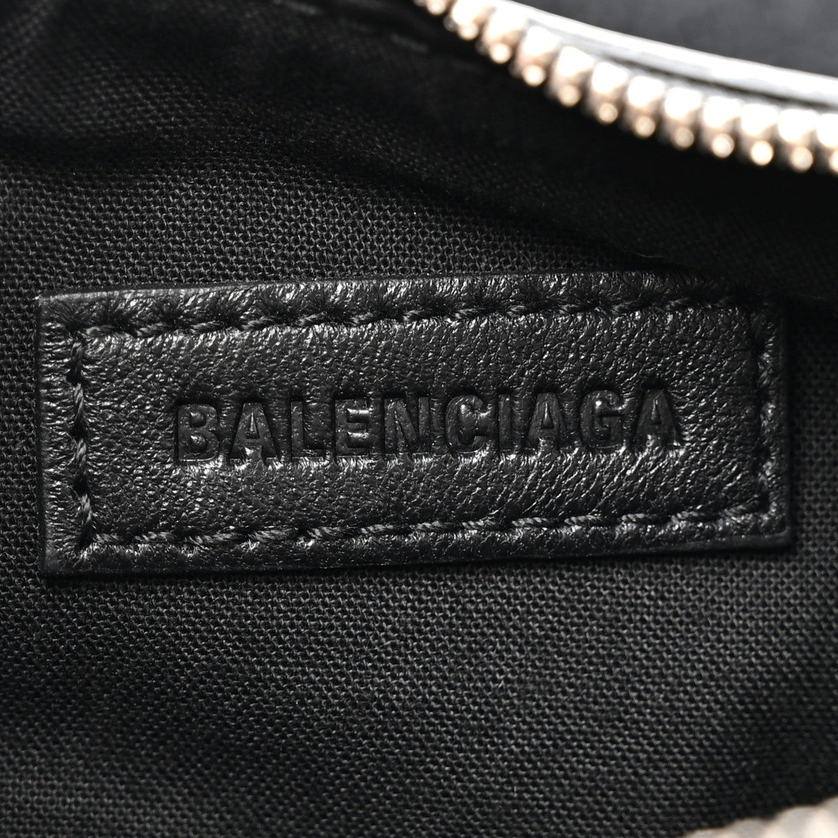 Agneau Arena Lunar New Year Graffiti Logo Le Cagole Shoulder Bag XS Black