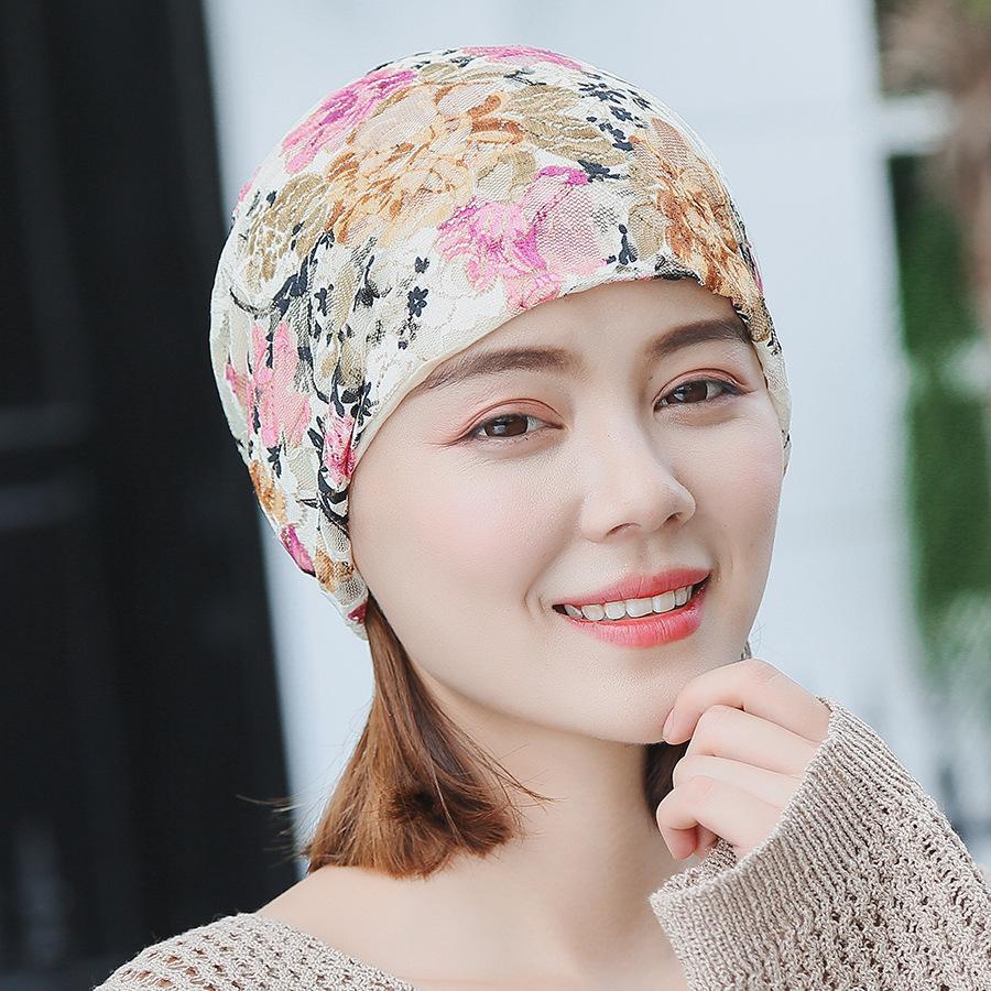 Boho Lace Floral Double-Layer Casual Outdoor Hat