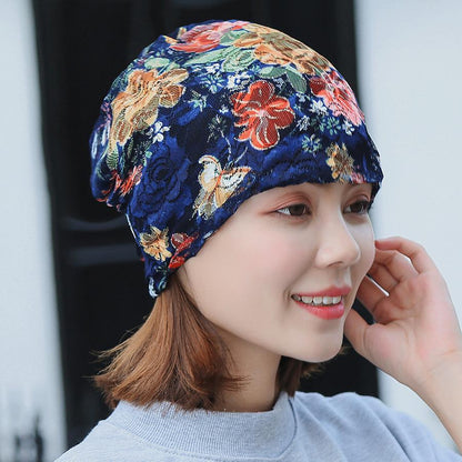 Boho Lace Floral Double-Layer Casual Outdoor Hat