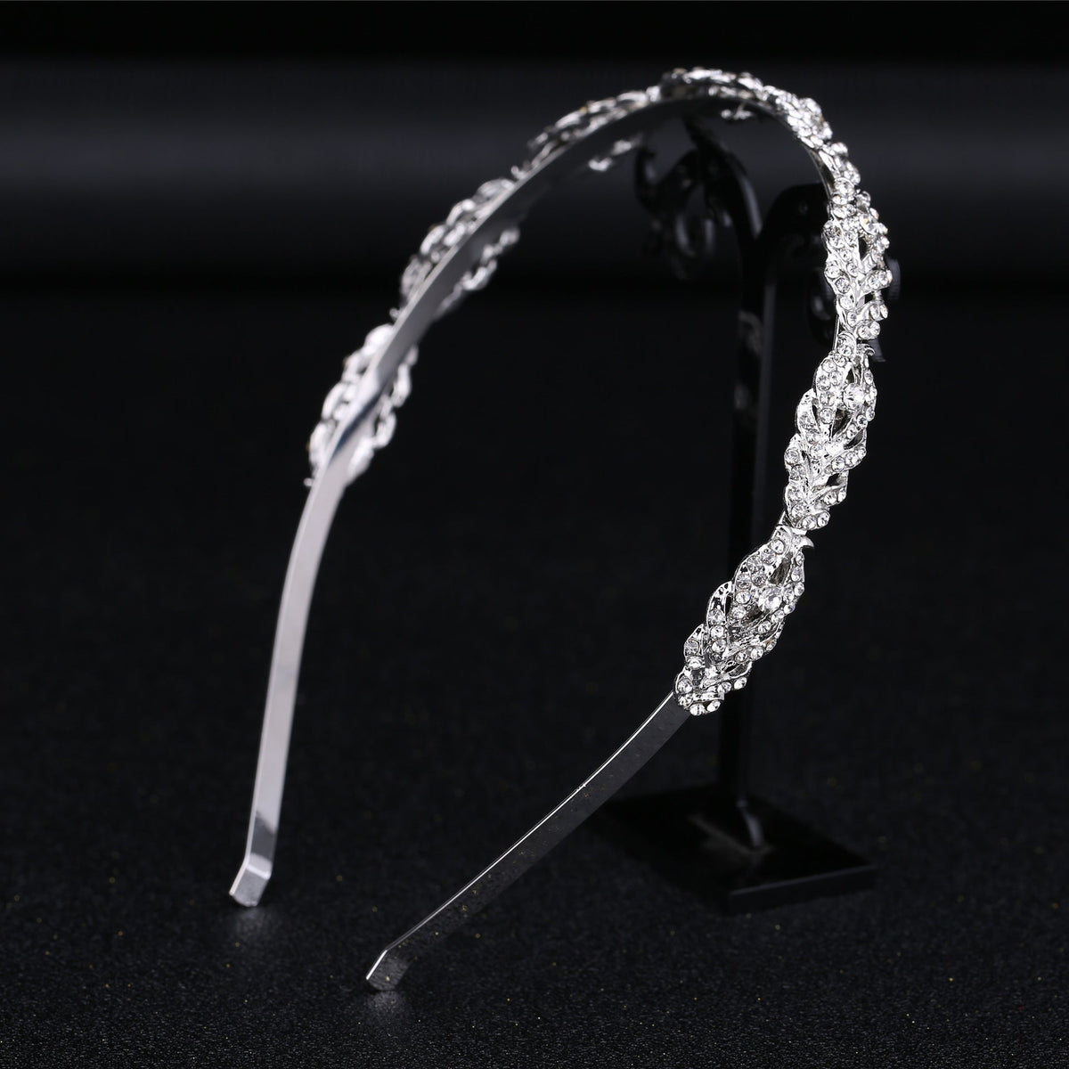 Trendy Rhinestone Crown Headband Fashion Accessories