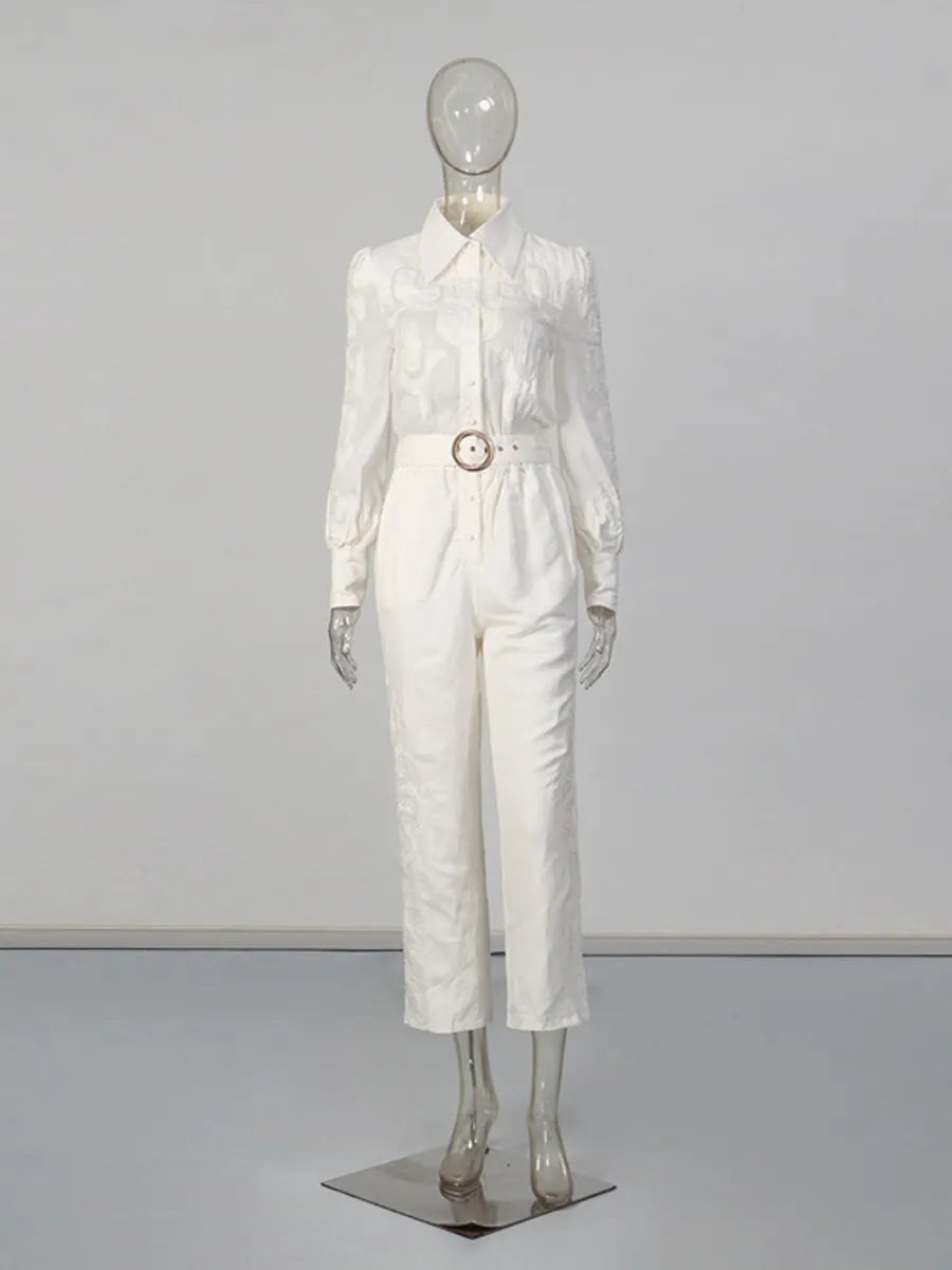 Priscilla Embroidered Jumpsuit